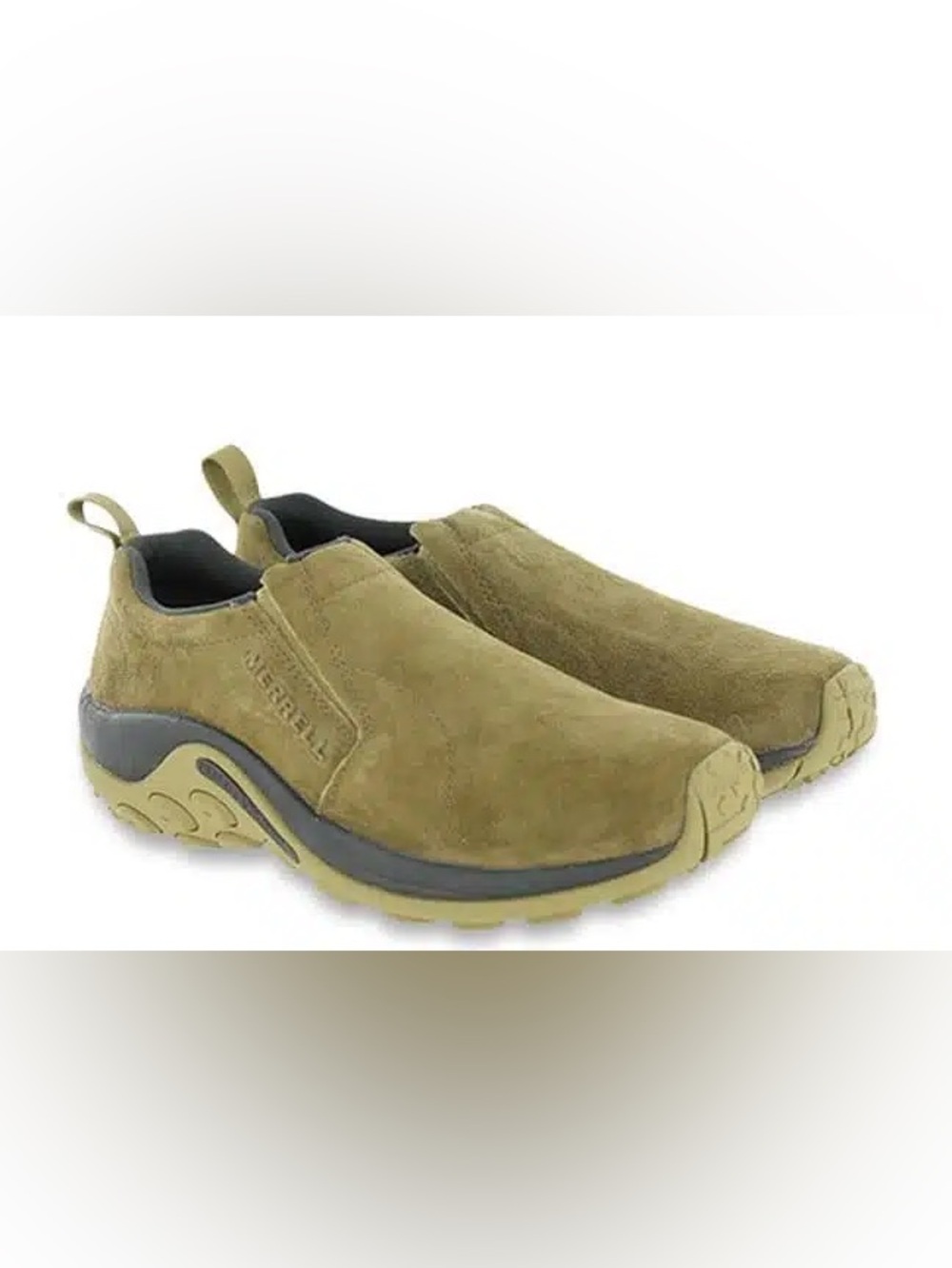 Merrell Jungle Moc suede slip on shoe, size 12